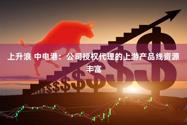 上升浪 中电港：公司授权代理的上游产品线资源丰富